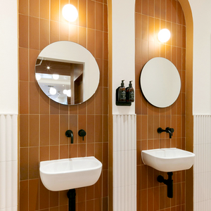 WHITE CERAMIC REARWIRED WALL LAMPS - WALL LIGHTS - DYKE & DEAN  - Homewares | Lighting | Modern Home Furnishings