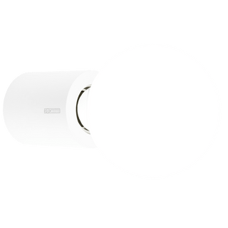 WHITE CYLINDER LAMP - DYKE & DEAN
