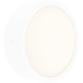 WHITE WOOD DISC WALL LIGHT - DYKE & DEAN