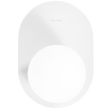 XAG GLOBE WALL LIGHT WHITE - DYKE & DEAN
